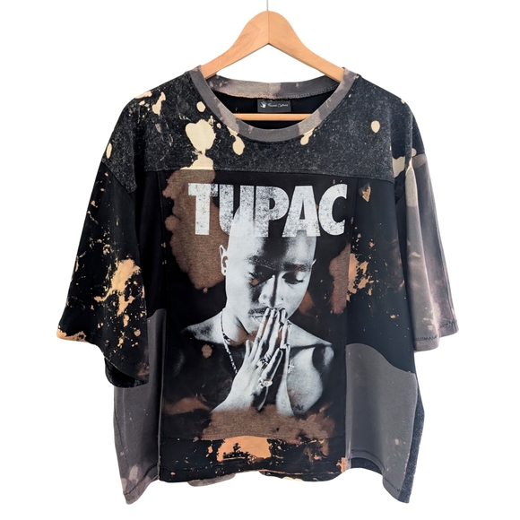 Tupac Boxy Tee (Chest 40-42″) - Picture 1 of 5